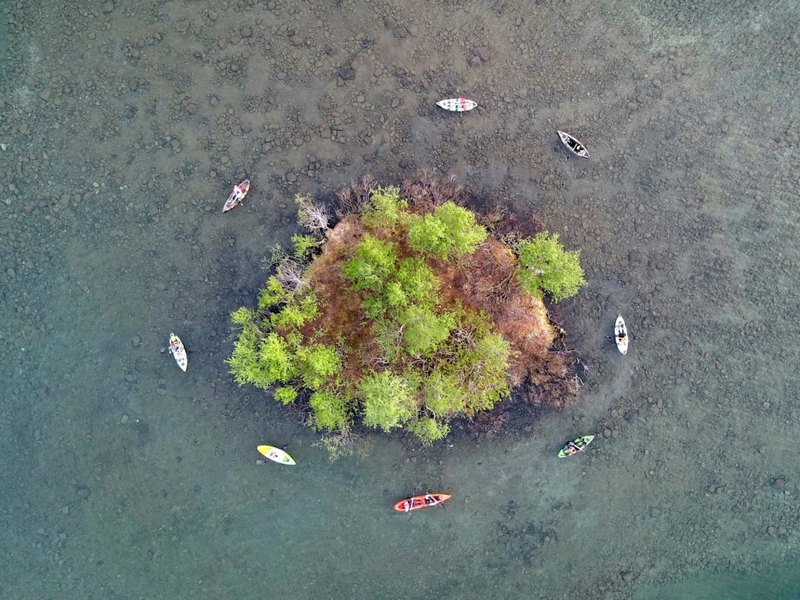 Тур на каяках по Малому Вудъявру в Мурманской области
