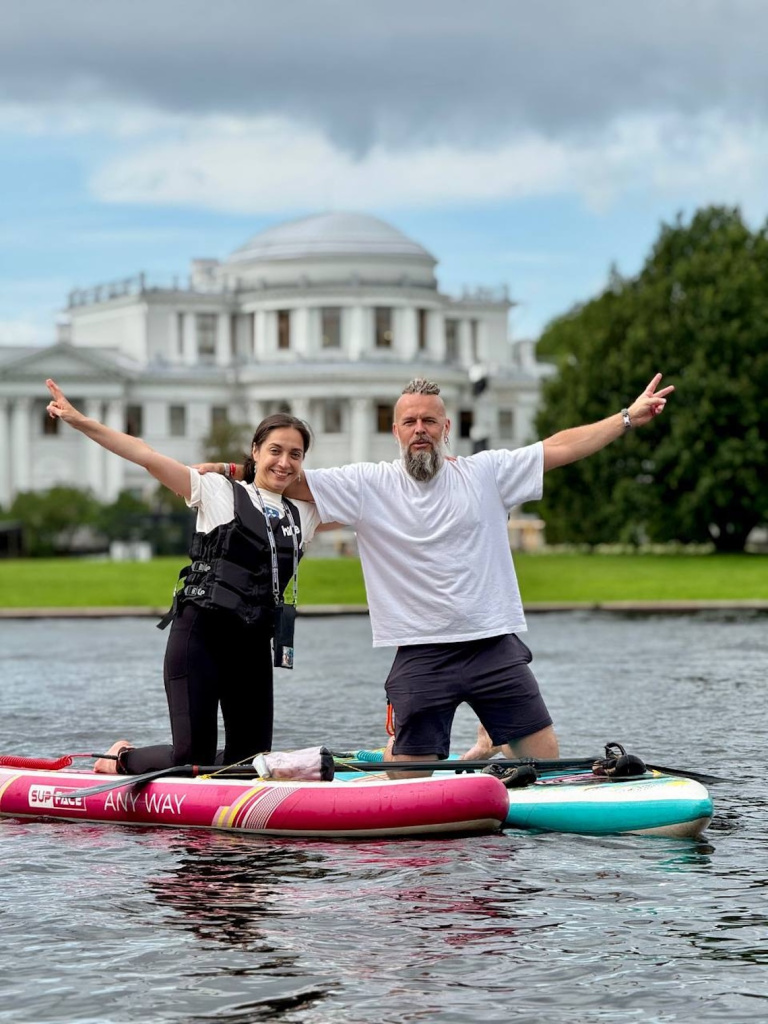 прогулка на сапах СПБ