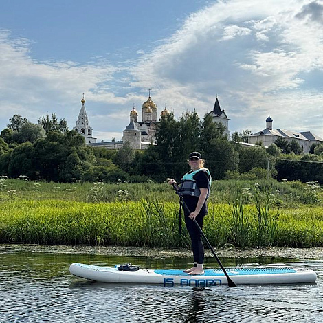Сап-сплав в Можайске по реке Москва  г.Можайск