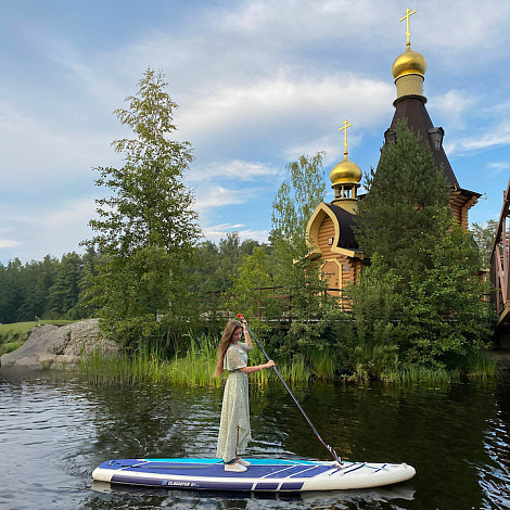 Сплав на сапах по реке Вуокса «Храм на воде» г.Санкт-Петербург
