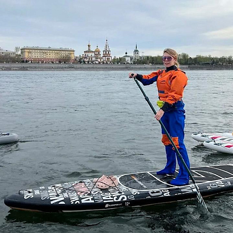 Сап-экскурсия в Иркутске по реке Ангара г.Иркутск
