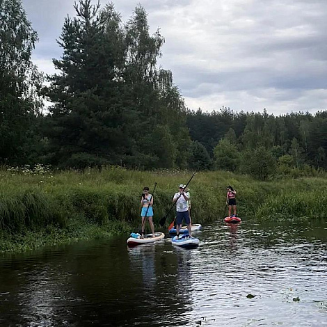 Сплав по реке Нерская в Подмосковье г.Орехово-Зуево