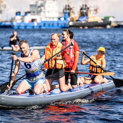 SUP-регата «День физкультурника» в Петрозаводске  г.Петрозаводск